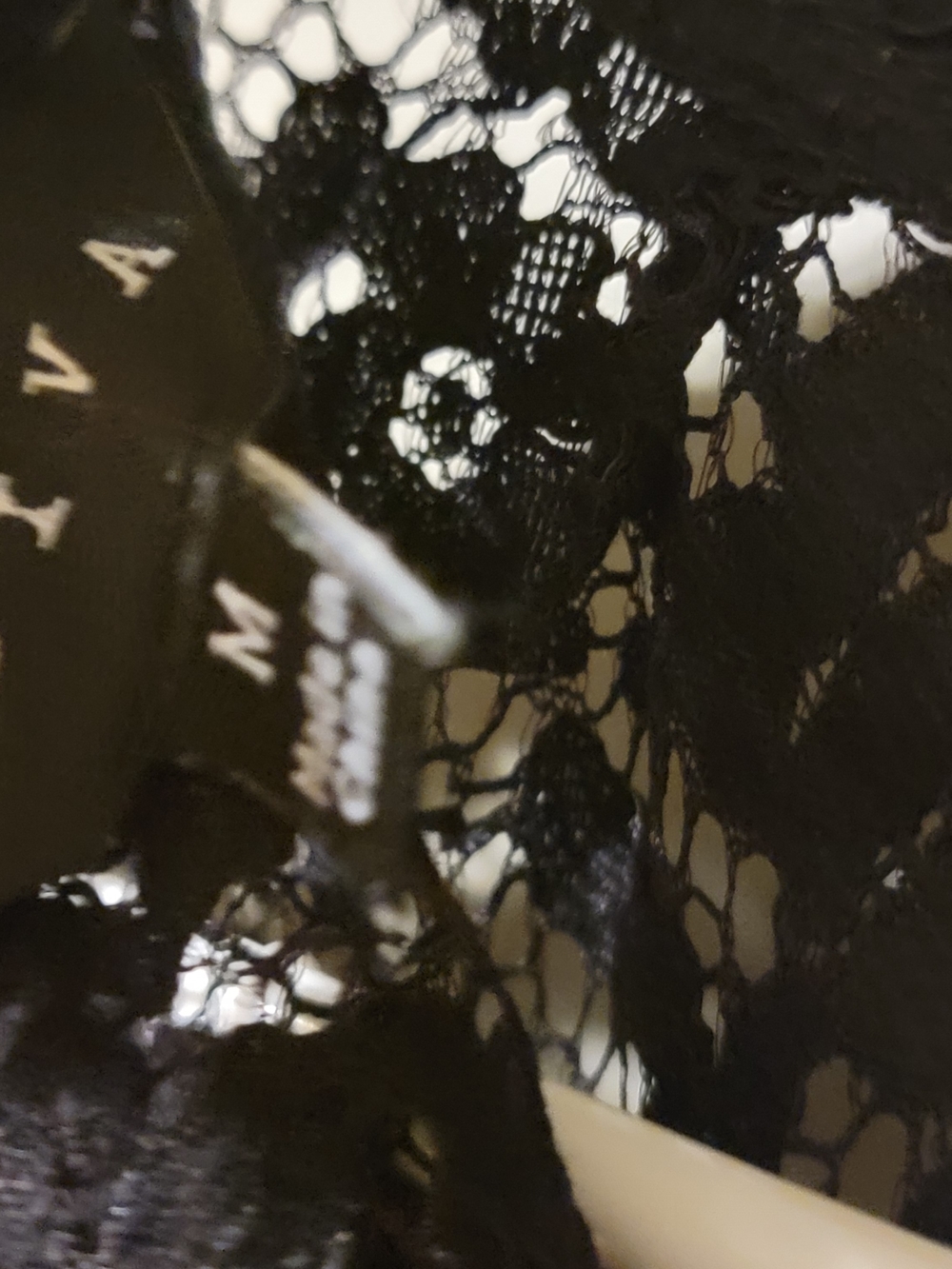 ⭐️ Adiva - Black Floral Lace Long Sleeve Top - Picture 4 of 4